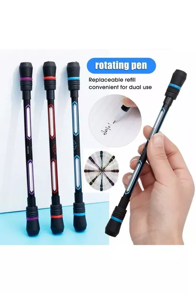 Stylo Anti-stress Super Stylo Équilibre Stylo Spinner Stylo Rotatif à Pointe Réelle Importé