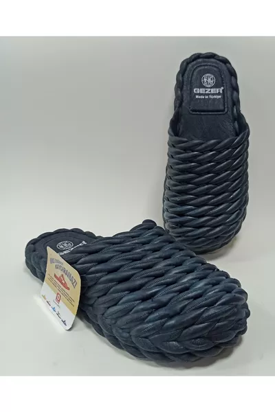 نعال مطاطي مقاوم للانزلاق مريح وخفيف مع مقدمة مغلقة للأرضيات المبللة