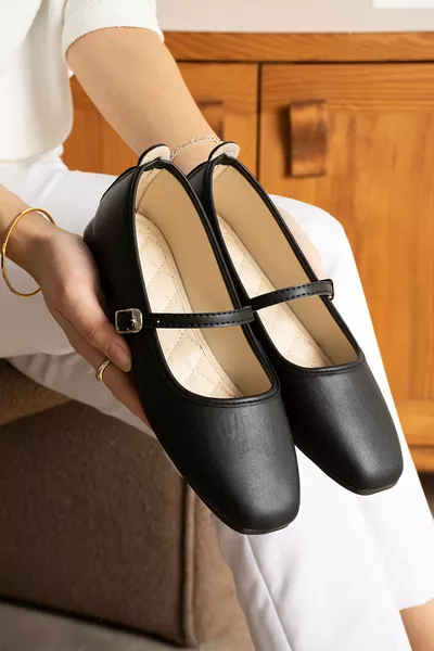 Ankle-Strap Daily Women's Flats
