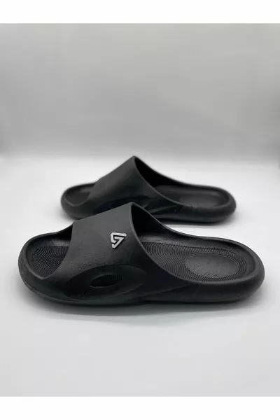 شبشب رجالي للشاطئ والحمام والشرفة والحديقة بنعل مضاد للانزلاق