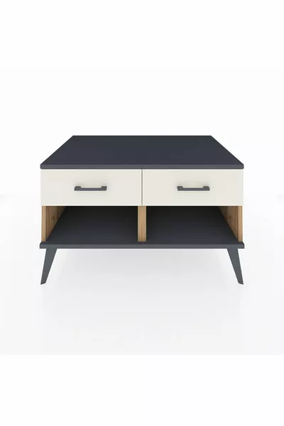 خزانة كرونوس بدرجين، صنوبر-رمادي غامق / رملي