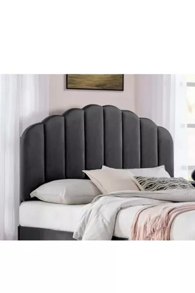 رأس سرير مزدوج مع قاعدة وسرير