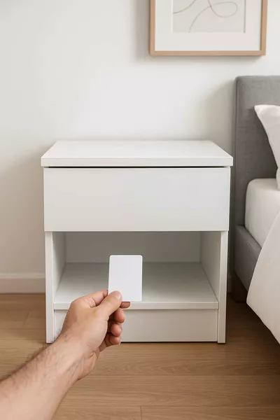 ARYA Geheimvaklade nachtkastje met mechanisme