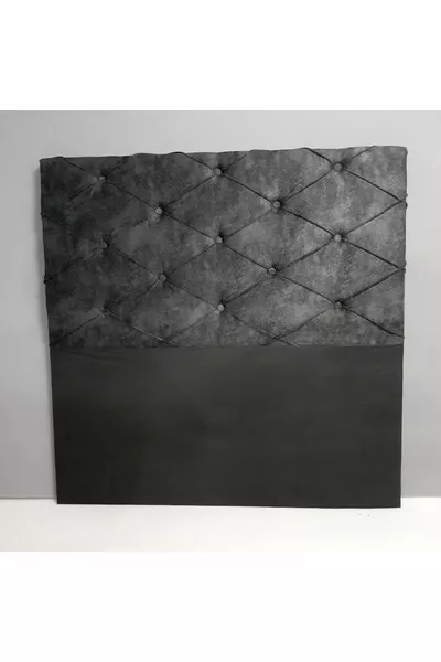 Bed Base Headboard X Anthracite Smoke