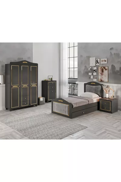 TOKYO ANTHRACITE YOUTH ROOM SET