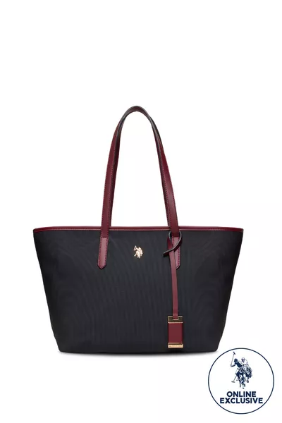 Navy Blue-Burgundy Women's Shoulder Bag  Online Exclusive