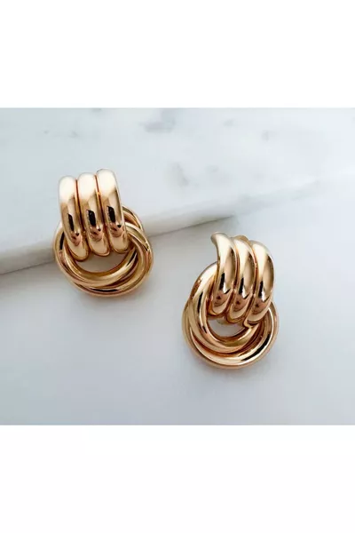 Steel Margot Earrings