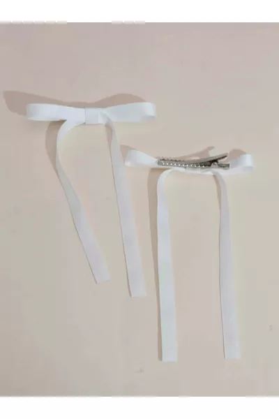 مشبك ساتان مزدوج