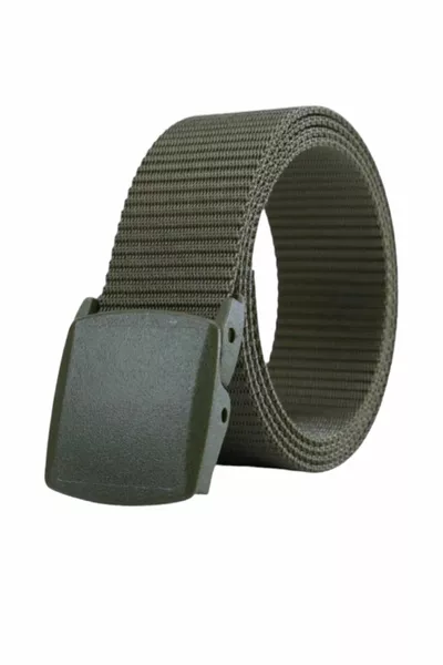 Ceinture tactique avec boucle en plastique, lot de 3
