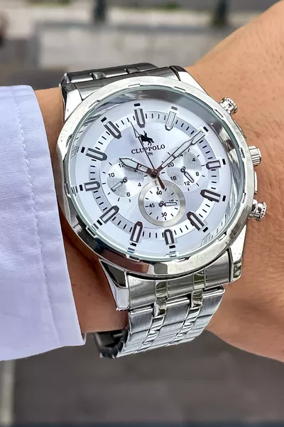 Nouvelle Saison Montre Homme Bracelet Métal Étanche + Bracelet