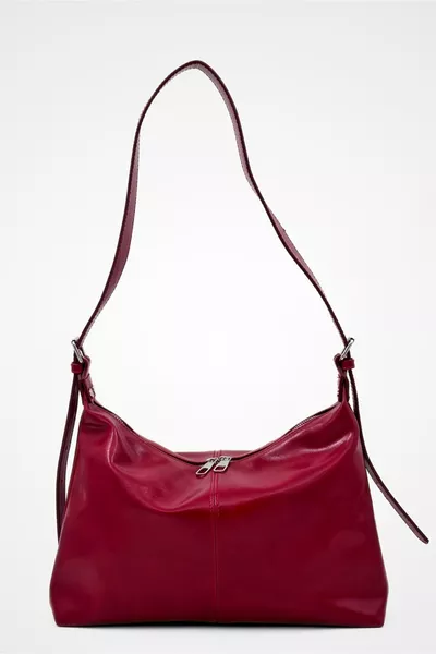 Cushy Kırmızı Kadın Çapraz Omuz Çantası