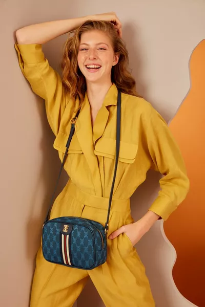 Denim Damen Schultertasche 