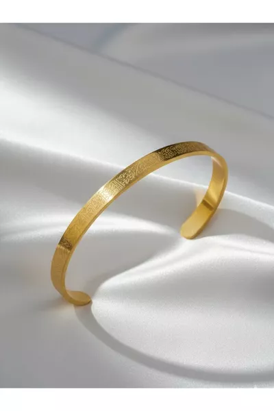 Bracciale Ayetel Kürsi in Acciaio Inossidabile Regolabile per Uomo/Donna