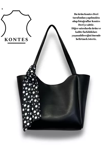 Sac fourre-tout noir pour femme avec fermeture éclair et pressions, pouvant se porter à la main ou à l'épaule