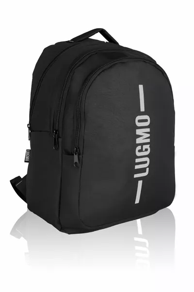 Zaino Scolastico Astuccio Impermeabile Zaino Scuola Media Zaino Liceo Lavabile Grigio