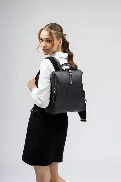 Sac à dos femme grande taille à motif