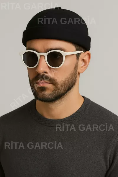 قبعة صيفية سوداء عتيقة قابلة للتعديل