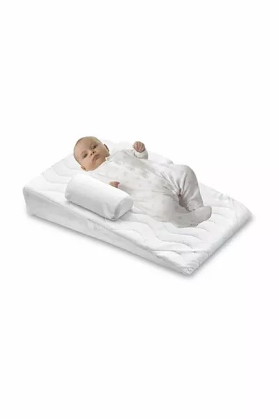 Lit pour bébé contre le reflux, coussin avec housse lavable