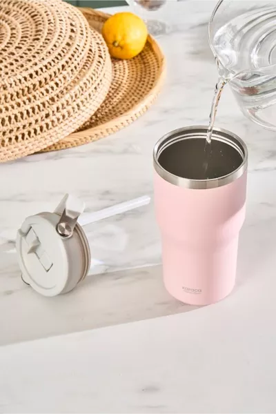 Thermos Ermetico in Acciaio Star Ice  ml Rosa