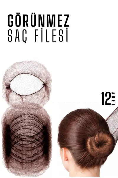 Filets à cheveux invisibles pour cheveux, pièces