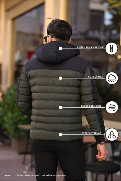 Nuova Stagione Impermeabile E Antivento Rimovibile Con Cappuccio Giacca Invernale Puffer