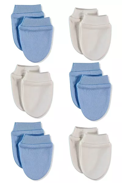 Бебешки ръкавички за новородено момче и момиче, % памук