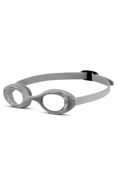 - Сиви регулируеми очила за плуване, не се запотяват