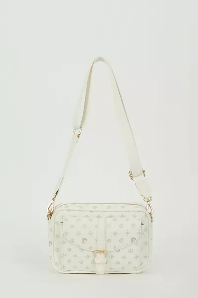 Sac à épaule pour femme Monogram blanc 