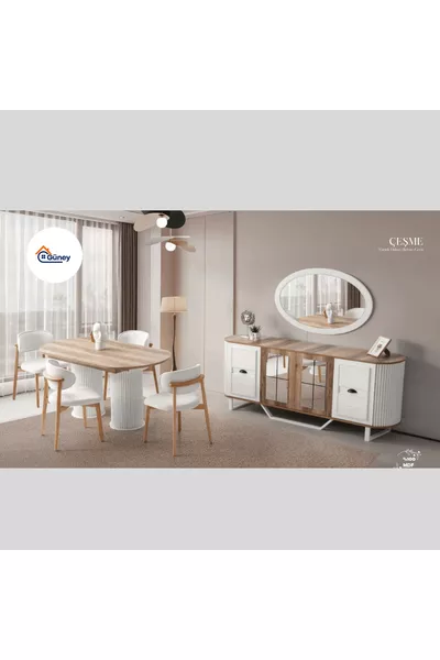 طقم غرفة نوم وغرفة طعام حزمة الزفاف