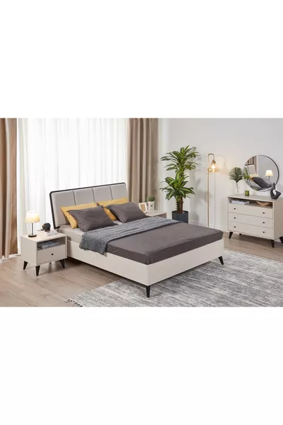 غرفة نوم سولينا، بيج، بستة أبواب