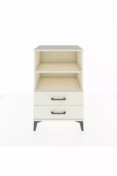 Hyperion Komodin 2 Raflı 2 Çekmeceli  Aytaşı-Aytaşı