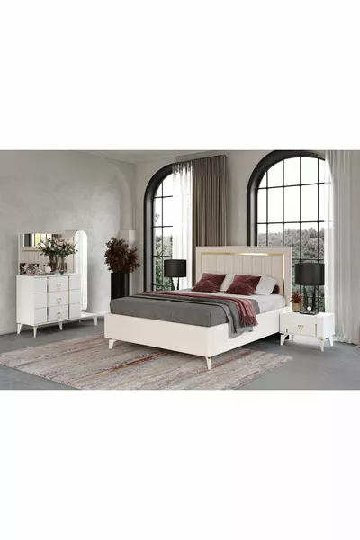 Santa White Yatak Odası Takımı