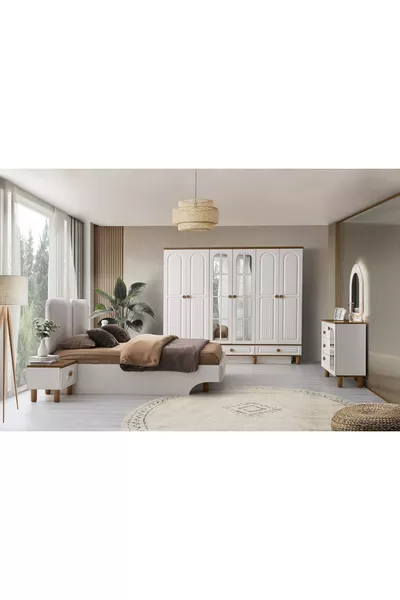 Çınar MDF gebaseerde slaapkamer set
