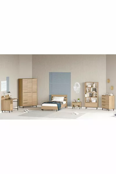 Комплект за детска стая Lidya 6 части с кош