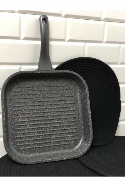 Gusseisen Granit Grillpfanne Frei von PFOA