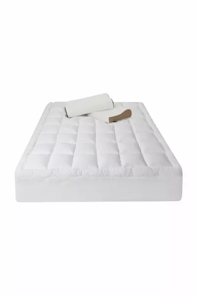 Materassino Salva Letto Materasso Cuscino Materasso Micro Cotone Puff Con Fodera Per Cuscino In Omaggio