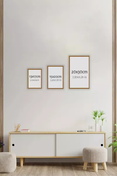 -Delige MDF Schilderijen Set met Lijstrand