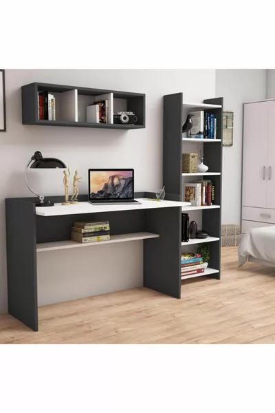  Хюррем Библиотека и бюро с рафтове