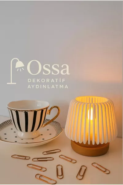 Декоративен модерен LED свещник Tealight .5 см (ЕДИН БРОЙ)