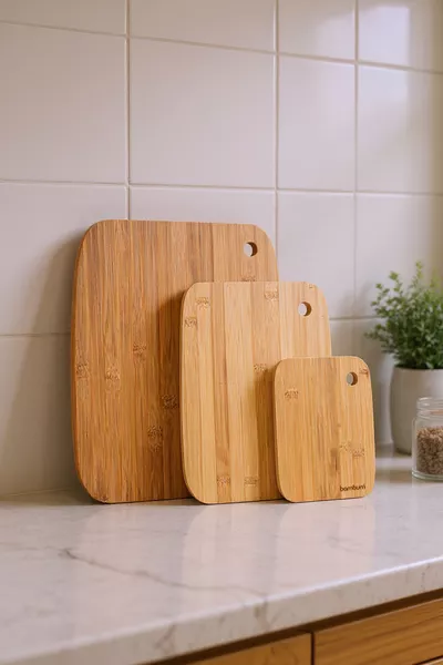 Tedi 3'lü Kesme Tahtası