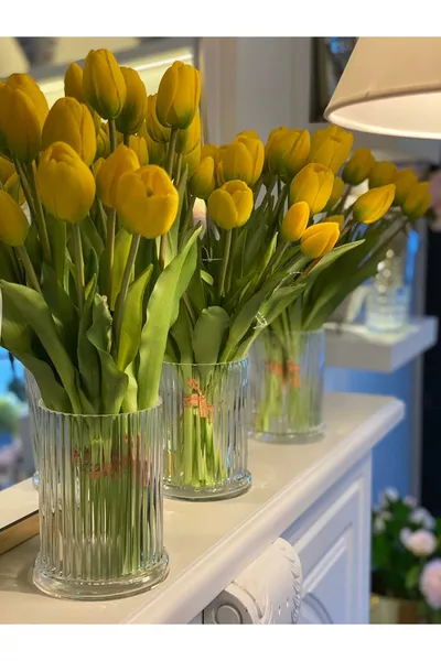 Хрустальная стеклянная ваза