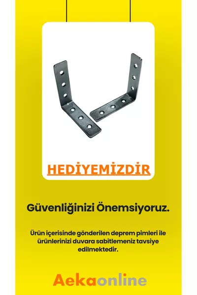  Kale Aynalı Antrasit/Beyaz, 6 Kapaklı Gardırop,  Raflı, 3 Askılıklı  Cm Dolap