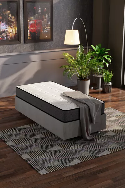 سرير، سرير مونو كامل تقويمي، سرير فردي، خيارات قياس متعددة، تسليم فوري