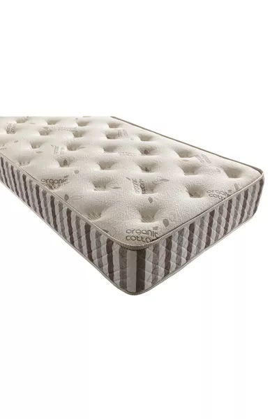 سرير أطفال فخم مريح وعصري Maxi-Cosi Juno قطن عضوي بنابض، مفرد ومزدوج