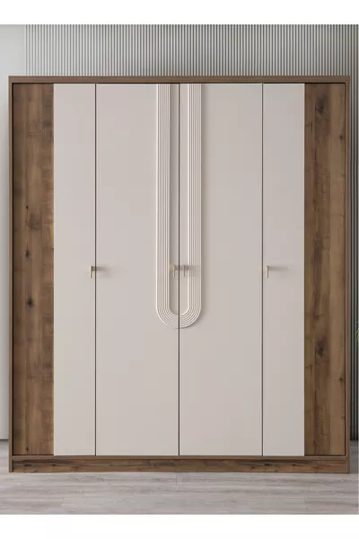 خزانة، خزانة ميغان بأربعة أبواب