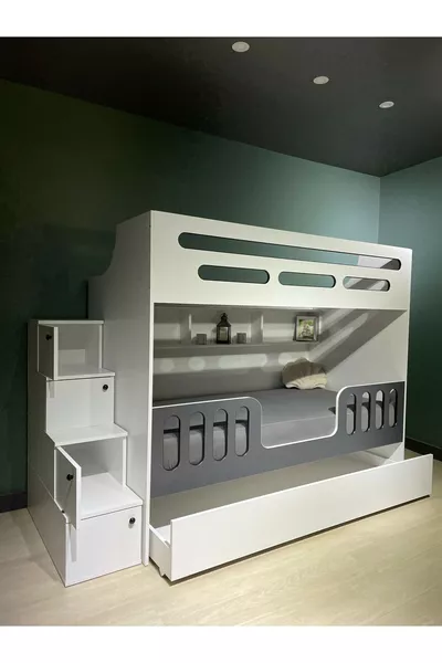 سرير متعدد الطوابق للأطفال غرفة شباب