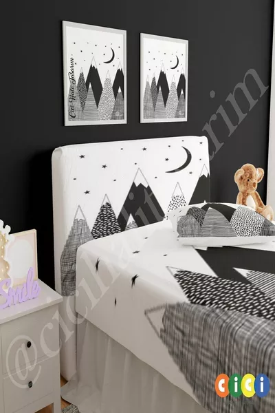 غطاء رأس السرير جبال إسكندنافيا