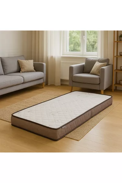 Bamboo Orthopedic Deluxe Folding Bed Lounge Mattress Guest Bed Floor Bed   Cm