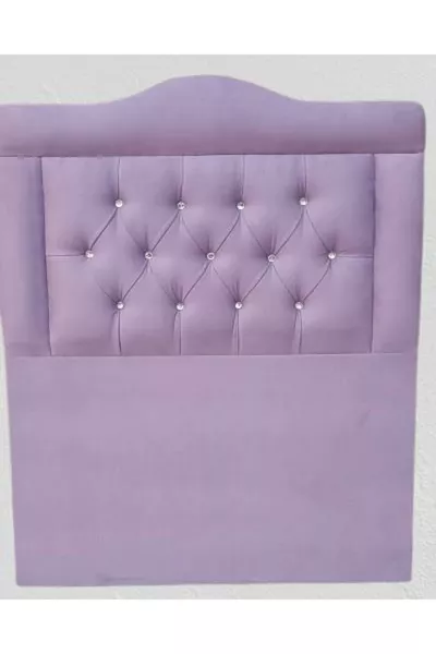 Title DK Single-Person 'Size Model Foal Feather Light Purple Fabric Handmade