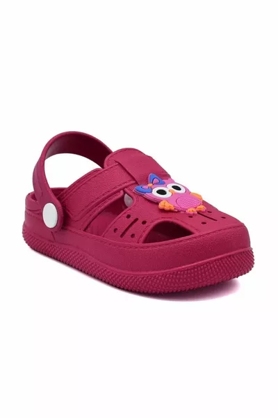 صندل أطفال بنعل يومي مضاد للانزلاق وشكل حيوانات